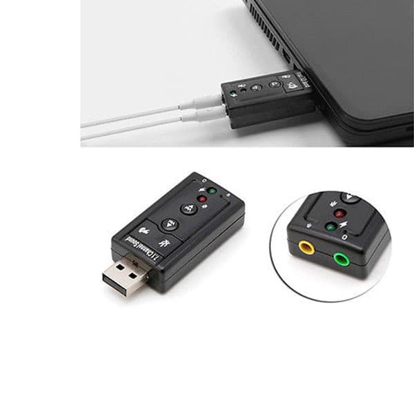 کارت صدا USB مدل Virtual 7.1 Channel