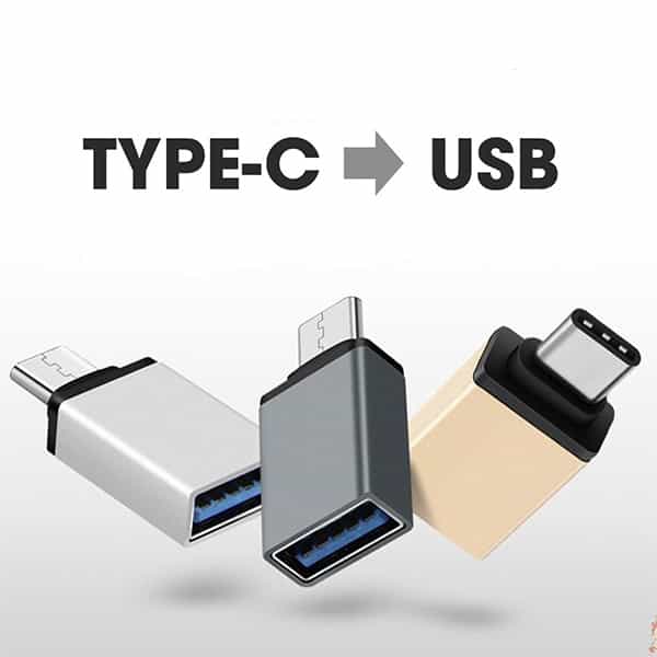 تبدیل OTG Type-C to USB مدل C&Q